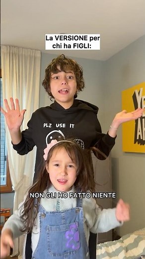 PARODIA “TU MI PIACI” Questa è la versione per chi ha figli 😂, in coro 🎶 FATE PACE, FATE PACE: