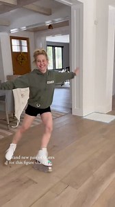 Ahh this is too fun!!! 🛼 @michellewkwan inspired me to get some! Now I can skate anywhere. Took a spin in my kitchen for the first time in some inline skates from @jackson.ultima Figure skating boot and super comfy- thank you Jackson- these are 🔥 It’s so hard with Georgie to get to the ice these days so I will take whatever I can get! I didn’t take them off for two hours! It made me realize how happy I am in skates, it’s home and I love that feeling of flying around. I miss my ice but this is 