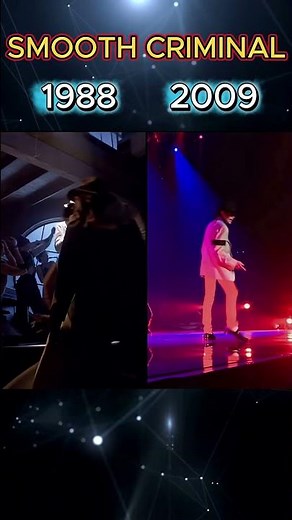 Smooth Criminal (1988 vs 2009) 👑🔥