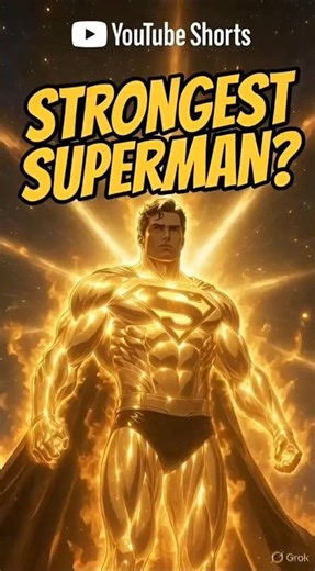 The STRONGEST Version of Superman Ever Created🦸#superman #dccomics #superhero #youtubeshorts #shorts