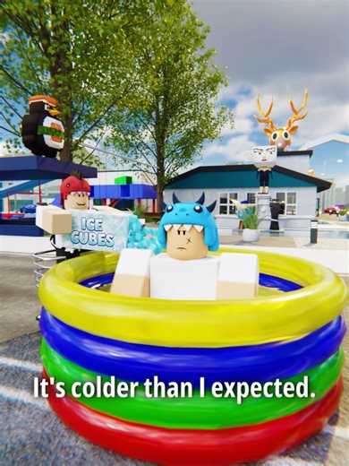 Ice Cold Water in Roblox Brookhaven Funny Meme | Roblox