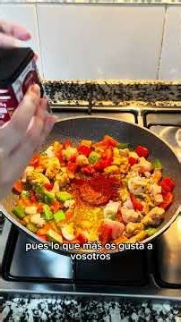Paella en un momentito ✨ #cocinaconsabor #recetas