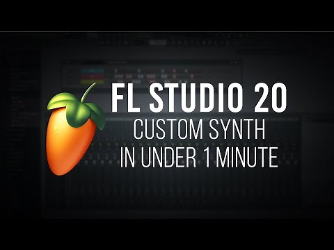 How to Make a Custom Synth in Under 1 Minute in FL Studio
