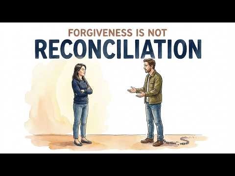 Forgiveness Is NOT Reconciliation: What the Bible Actually Teaches
