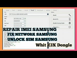 REPAIR IMEI SAMSUNG || How To Unlock Fix Network Samsung || Cara Unlock Sim Samsung Via Z3X