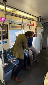 Lesson in courtesy and respect on the subway . . . For entertainment purposes only; filmed in public spaces. No affiliation with brands shown. Inspired by true events; some details may be altered for creativity. Activities shown are not meant to be replicated, performed, or imitated. Consult professionals for safety. | Fabiosa Australia