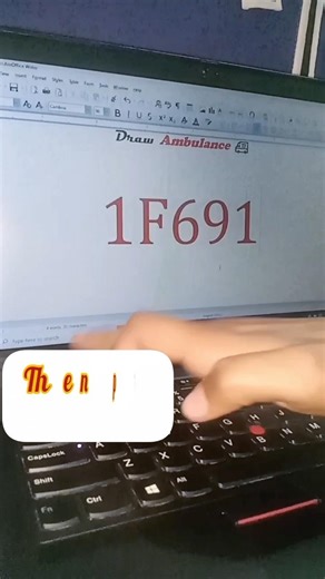 🚑 MS Word se Ambulance Drawing 😲|Beginner Friendly Drawing ✍️|#AmbulanceDrawing #MSWord