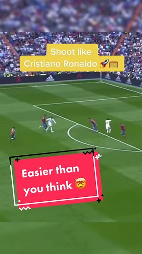 Train to Shoot like Cristiano Ronaldo