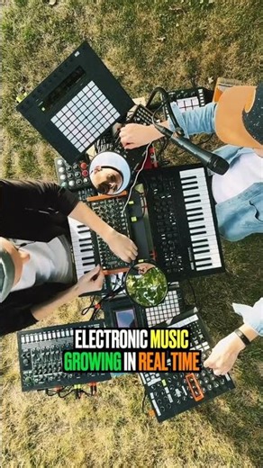 This Is How Electronic Music Grows 🌱 (Real-Time Live Jam)
