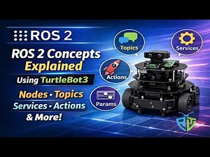 Understanding ROS 2 Core Concepts with TurtleBot3 | Beginner Friendly