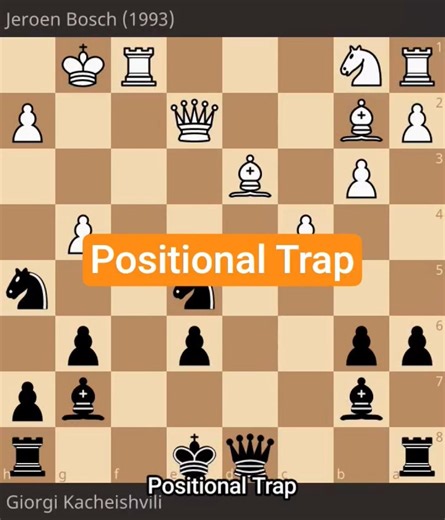 Chess.Positional Trap.