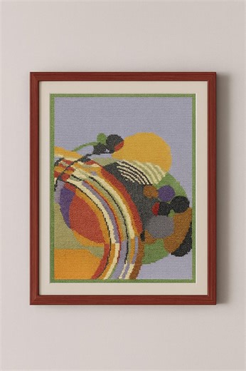 Frank Lloyd Wright Cross Stitch Pattern (20), Modernistic Collection, PDF Pattern - Etsy