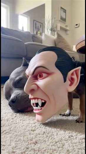 🎭 Peanut’s Dracula Prank Sends Titan Screaming to the Couch! 😂👻 #funnydogs #pitbullsoftiktok #chihuahualife #dogprank #dogreaction #petcomedy #viralvideo #fyp #foryou #dogsoftiktok #petsdaily #cutedogs #halloweenprank #petlover #dogmemes #animalsdoingthings #comedyshorts #reelsviral | Peanut And Titan