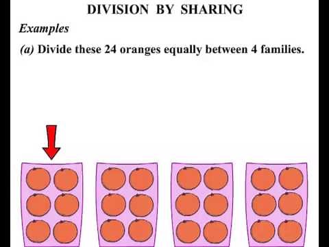 Year 3 Lesson: Division by Sharing