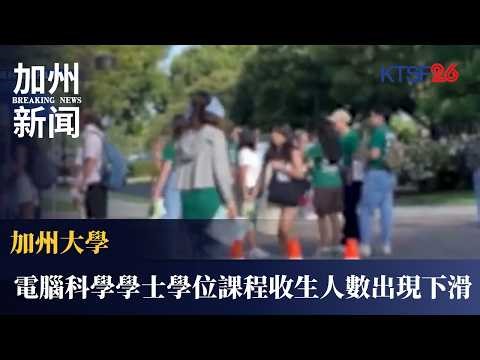 CS 神科不再吃香？UC 電腦科學收生驚見下跌！AI 取代初級碼農 家長轉軚推仔女讀「這一科」保飯碗 | KTSF26