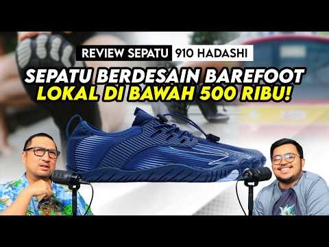 Serasa Nyeker! Apakah Nyaman? Mencoba Sepatu Barefoot Pertama Nineten! Review Sepatu 910 Hadashi