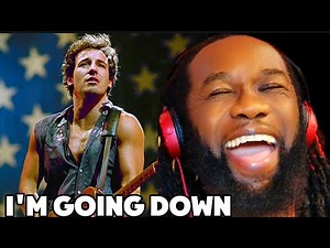Unleashing the Boss! BRUCE SPRINGSTEEN I'm Going Down REACTION - First Time Ever!