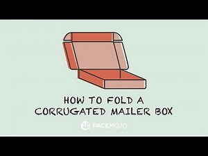 How To Fold a Mailer Box | PackMojo