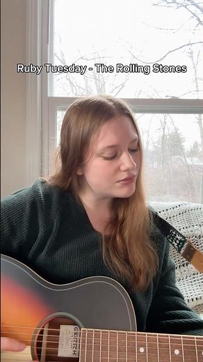 Ruby Tuesday by The Rolling Stones acoustic cover #acoustic #cover #coversong #rollingstones #singer