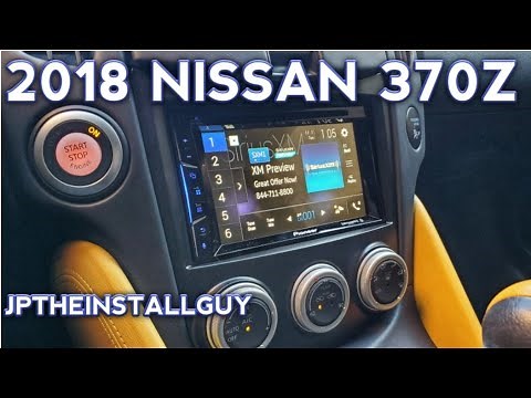 2018 Nissan 370 z radio removal replacement and install