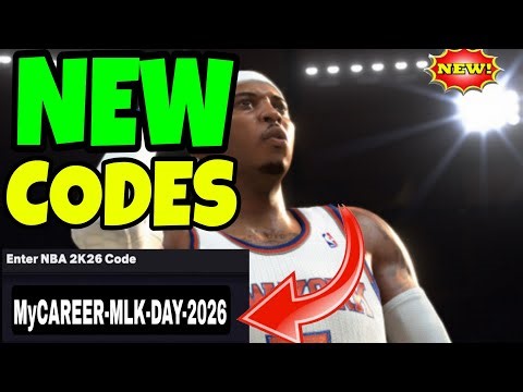"NBA 2K26 LOCKER CODES 🔓 | FREE VC + MyTEAM Packs (January 2026)"