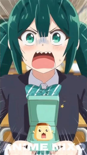 Anime School Pudding Scene Gone Wrong 😂 #anime #kids #shocking #shorts