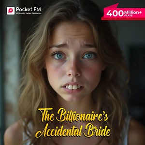 Ugly, bucktoothed & homeless, but the Billionaire said yes.' Listen to Emma's thrilling story for free only in The Billionaire's Accidental Bride on Pocket FM. | Pocket FM