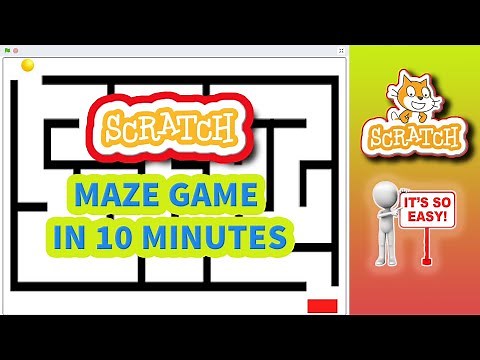 Scratch Maze Game In 15 Minutes | Easiest Tutorial on Youtube