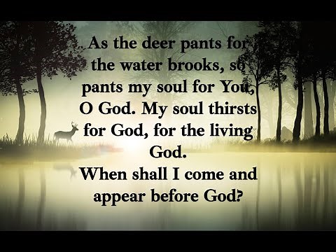 Psalm 42 reading - NKJV