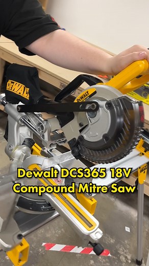 We've seen the stand, but the DCS365 Mitre Saw is just as impressive. It is lightweight, yet powerful. You can get it, alongside the DE7023 stand for £399.99 VAT in Dewalt Superweek: https://its.co.uk/pd/dewalt-dcs365-18v-xr-184mm-compound-mitre-saw-body-de7023-universal-extendable-saw-stand-_dewdcs365npk.htm HURRY! Superweek ends at midnight tomorrow night! #ITStools #DewaltTools #Dewalt | its.co.uk