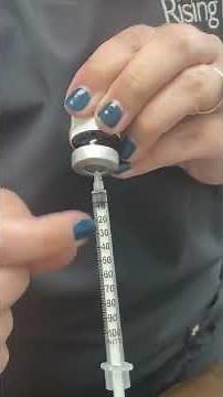 Drawing Up A Syringe: Semaglutide Instructions