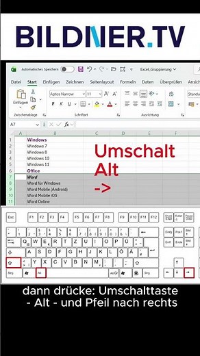 Zu viele Daten? Diesen Excel-Trick kennt kaum einer! Ein Klick und Eure Tabelle wird übersichtlich!