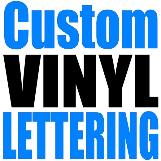 Custom Vinyl Lettering (9 Inch Tall) - Etsy