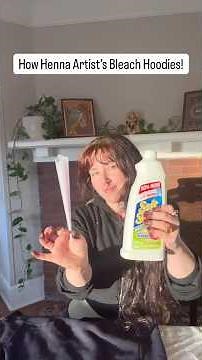 Would You Try Henna Art With Bleach?! #henna #mehndi #hennadesign