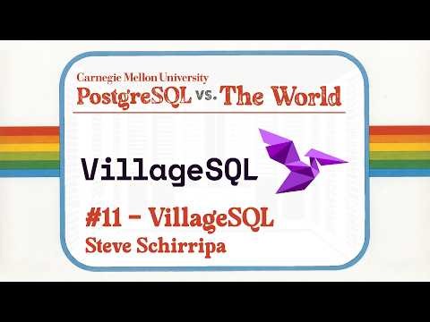 VillageSQL: Decisions, Principles, & Lessons in Teaching MySQL New Tricks (Steve Schirripa)