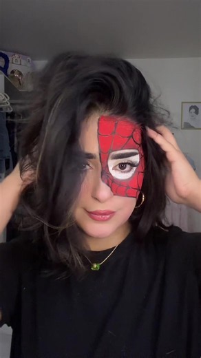 @tarte cosmetics @Diorbeauty @Huda Beauty #كوثر #spiderman | spiderman makeup