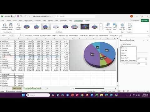 Excel Ch 3 Guided Project 3-3, Steps 1 - 11