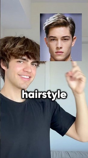 Side part hair tutorial 😱