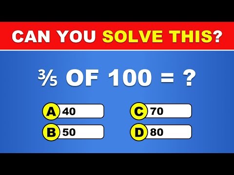 Ultimate Math Quiz 🔢 | 50 Questions Challenge ➗