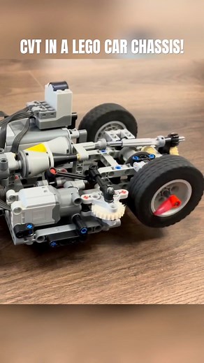 How CVT Works?! #lego #cvt #technic #diy #satisfyingvideo #satisfying #legos #legotips #legotricks #gearbox #transmission #experiment #chassis #mechanical #engineering #mechanism #legofan #asmr #legoasmr #mechanicalengineering | Bricks Master Builders