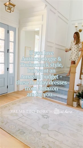 ✨NEW✨ Anthropologie & Tuckernuck holiday dress vibes on an Amazon budget… From classic heritage tartan bow dresses to green velvet and blue and white toile - and the cutest bow flare skirt dress 😍- there are so many good looks for less holiday event dresses on an Amazon budget. 💙TAP the HEART & COMMENT “Amazon” if you’d like me to send you a link to shop these classic prep holiday dress looks 🫶 #amazonfinds #classicstyle #coastalstyle #founditonamazon #amazonfashion #newenglandstyle #blueandw