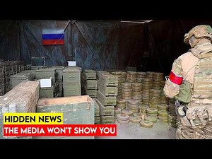 Shocking Discovery: Russia Uncovers Massive HIDDEN NATO Ammo Cache in Luhansk!