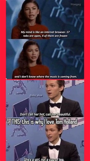 Title:Tom Holland & Zendaya Being the Internet's Biggest Mood #lag100