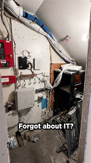 Your IT closet called. It needs help 😭
