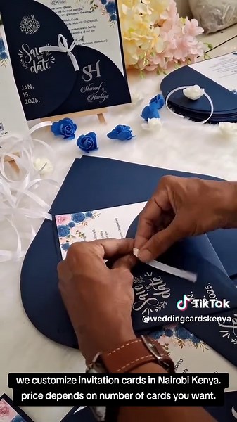 Customize Wedding Invitation Cards in Nairobi, Kenya