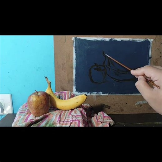 understand how to create a still life with oil colors step by step tutorial of oil colors #stilllife