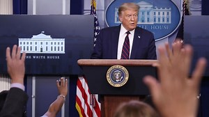 Trump emphasizes importance of masks during WH briefing