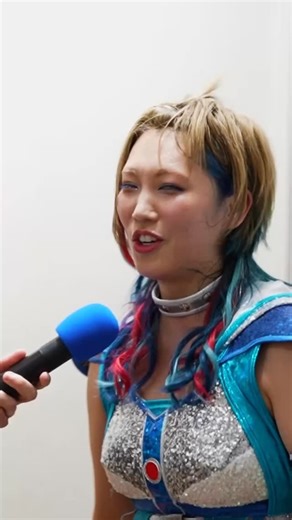 Alessandro on Instagram: "Meet Shoko Koshino: Marigold’s Singing Wrestler"