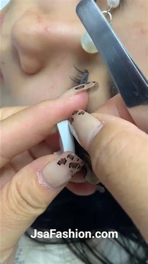 Eyelash extension, makeup tutorial natural cute look by JSA Beauty