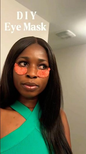 Best DIY Cucumber and Strawberry Eye Masks for Puffy Eyes and Dark Circle #skincare #blowup 🌺💕